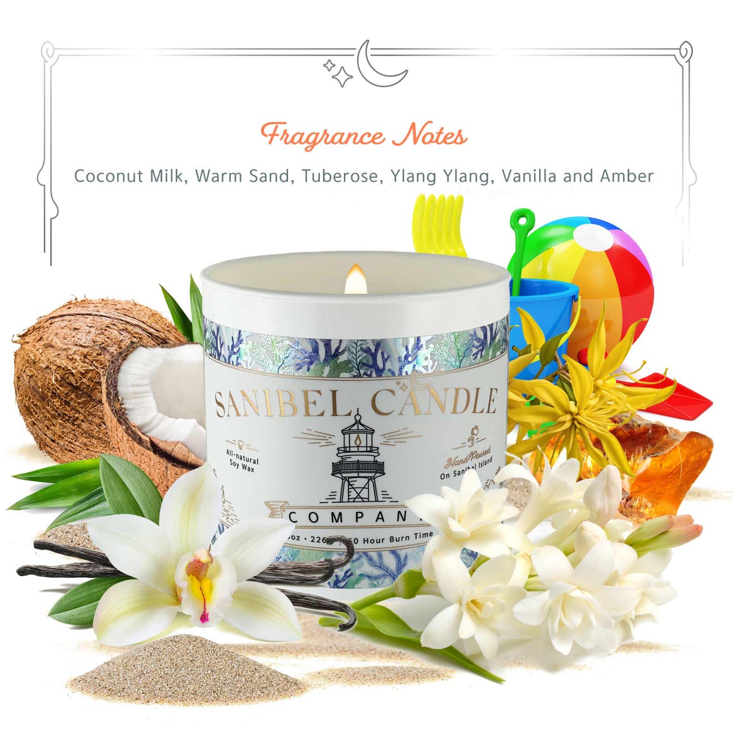 Fort Myers Beachin’ - Signature Candle - 8 oz