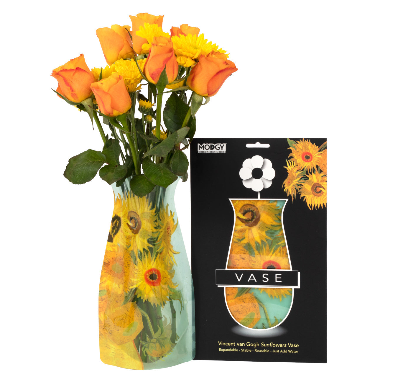 Expandable Vase - Van Gogh Sunflowers Vase