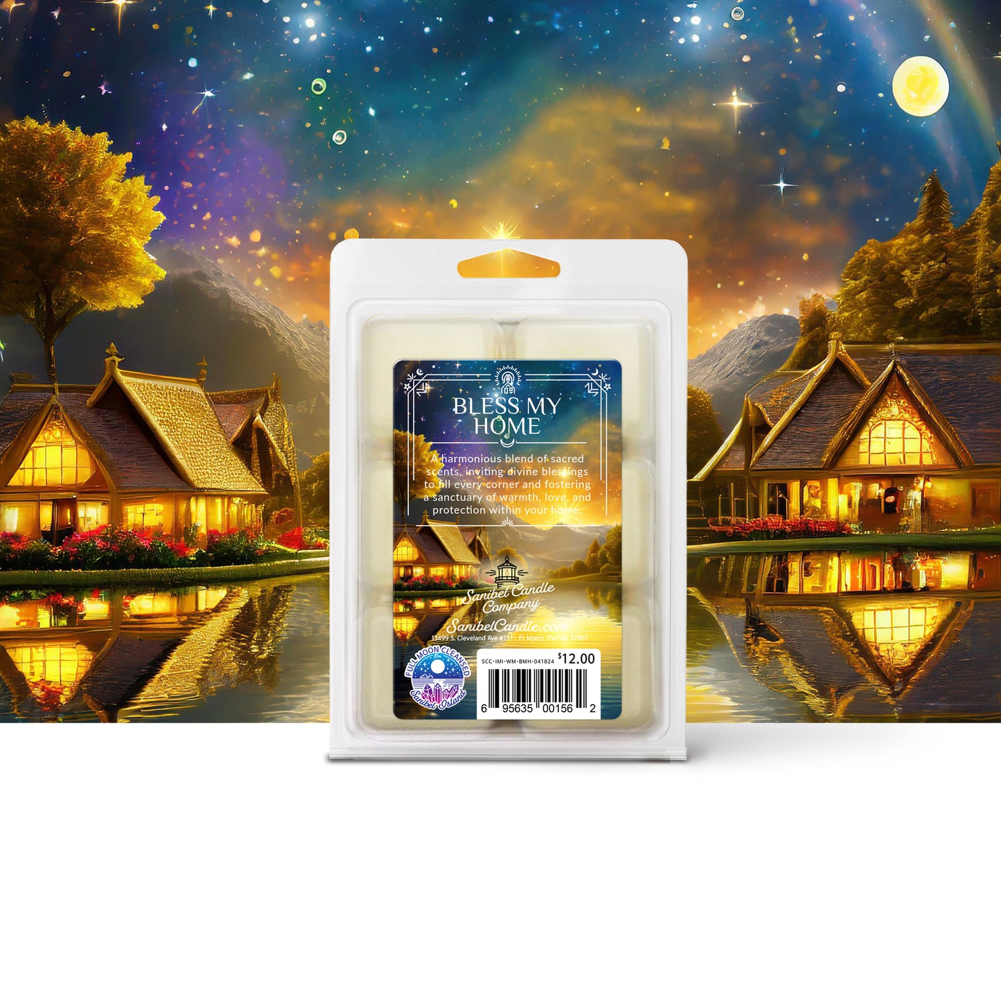 Island Moon Illuminations - Bless My Home - Wax Melts 6 oz