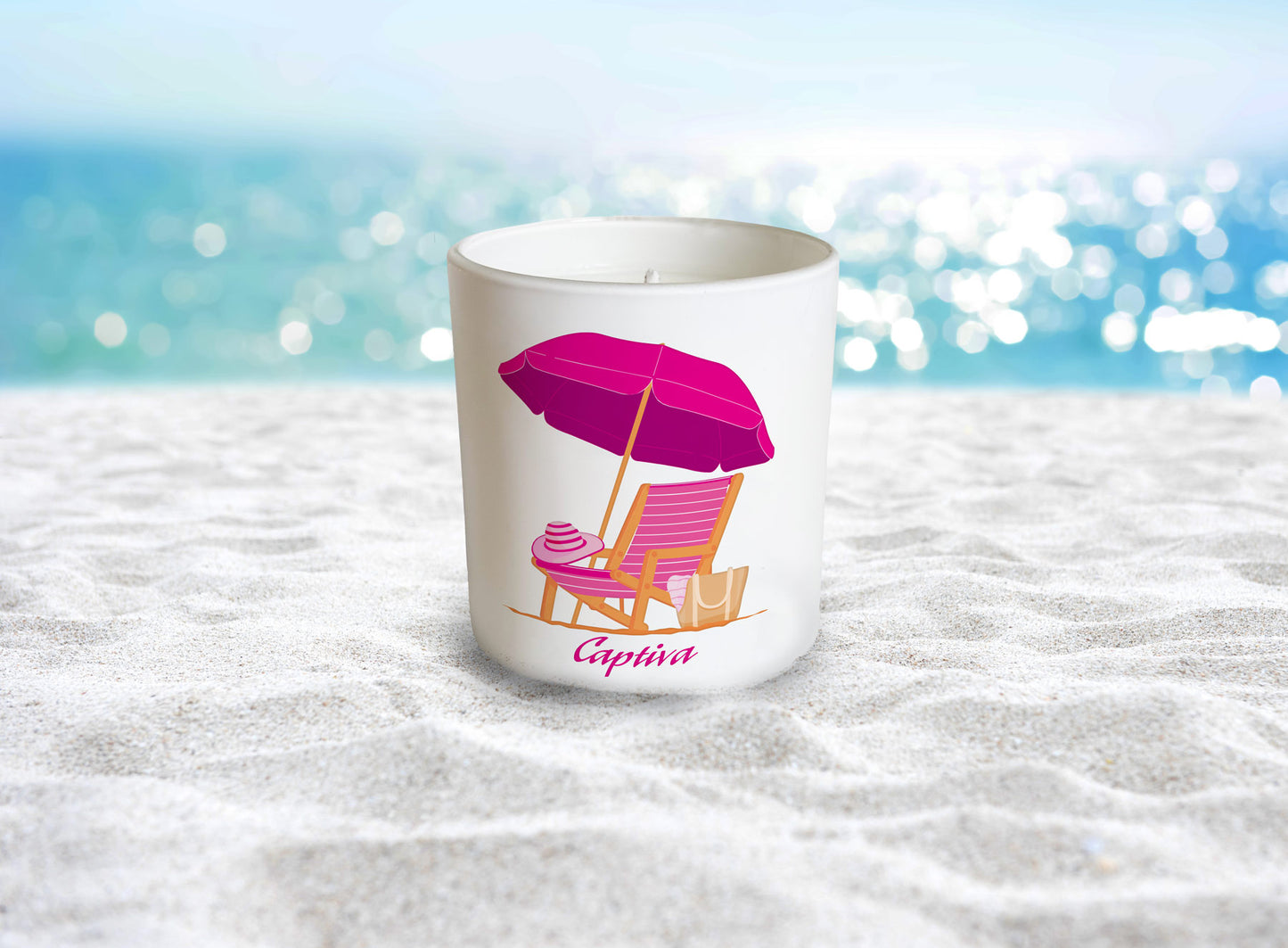 Summer Vibes - Captiva Beach Chair Candle