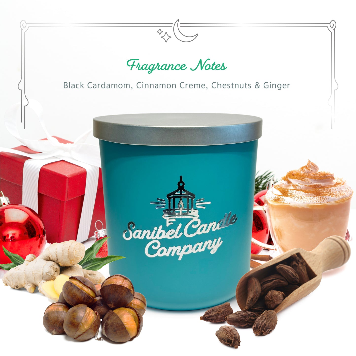 Sanibel Christmas - Signature Candle - 12 oz