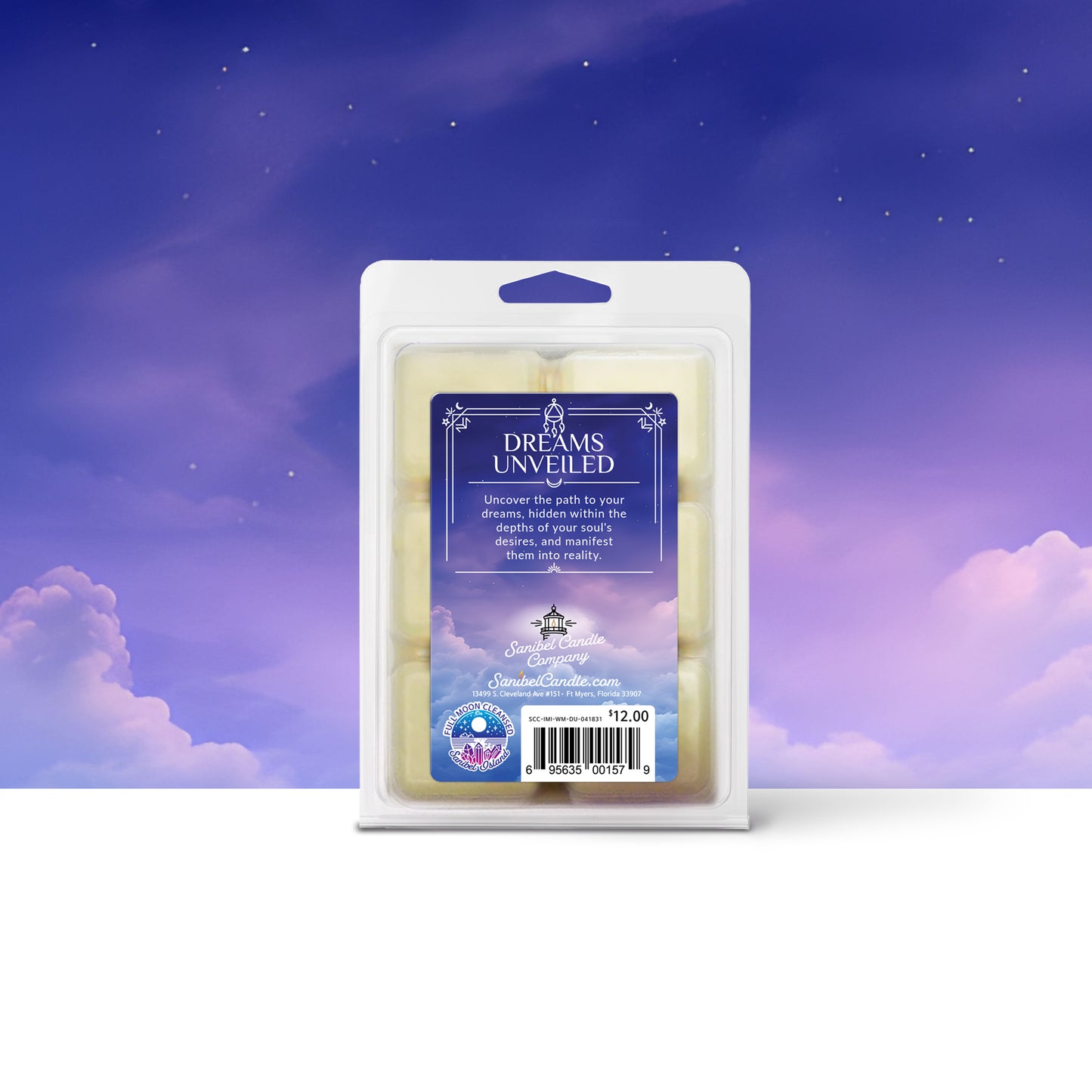 Island Moon Illuminations - Dreams Unveiled - Wax Melts 6 oz