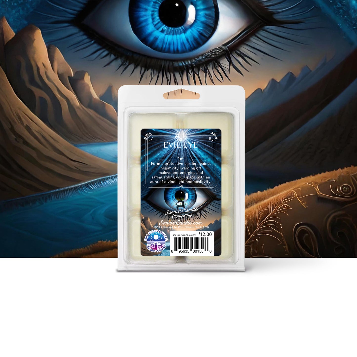 Island Moon Illuminations - Evil Eye - Wax Melts 6 oz