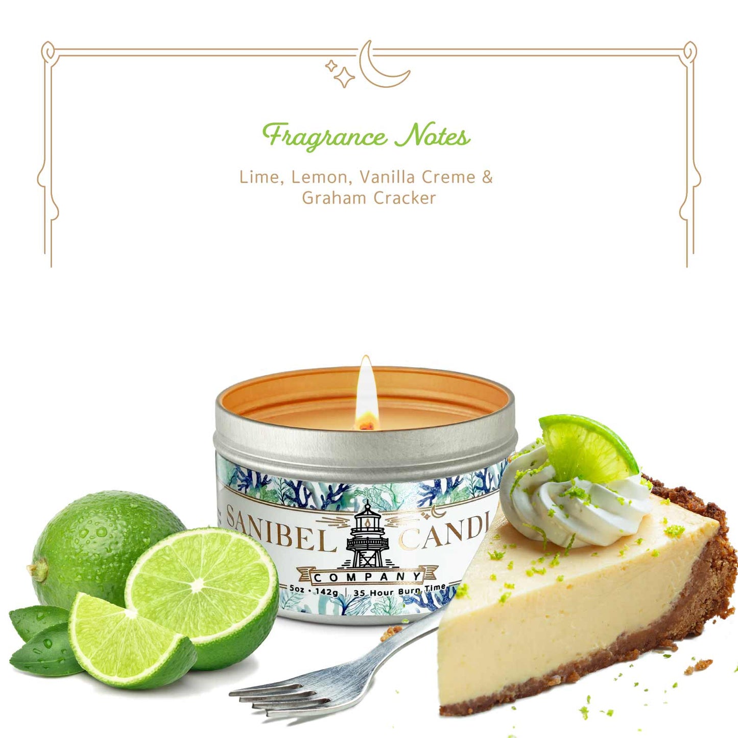 Key Lime Pie - Signature Candle - 5 oz Tin