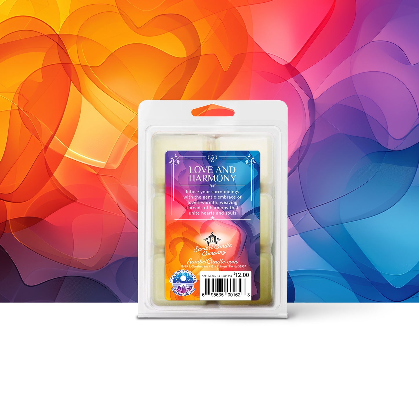 Island Moon Illuminations - Love and Harmony - Wax Melts 6 oz