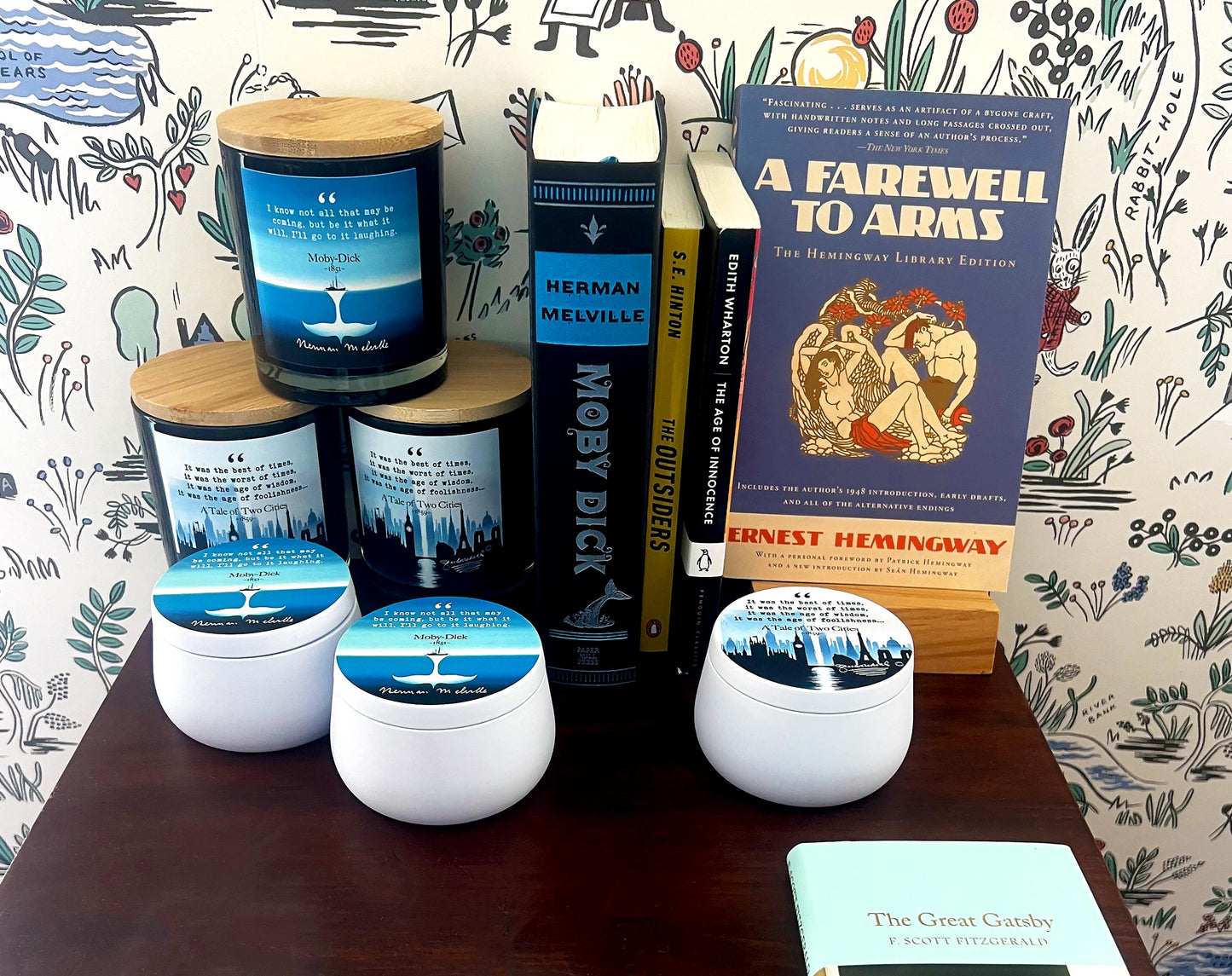 A Farewell to Arms - Quotable Flame - Candle 10.5 oz