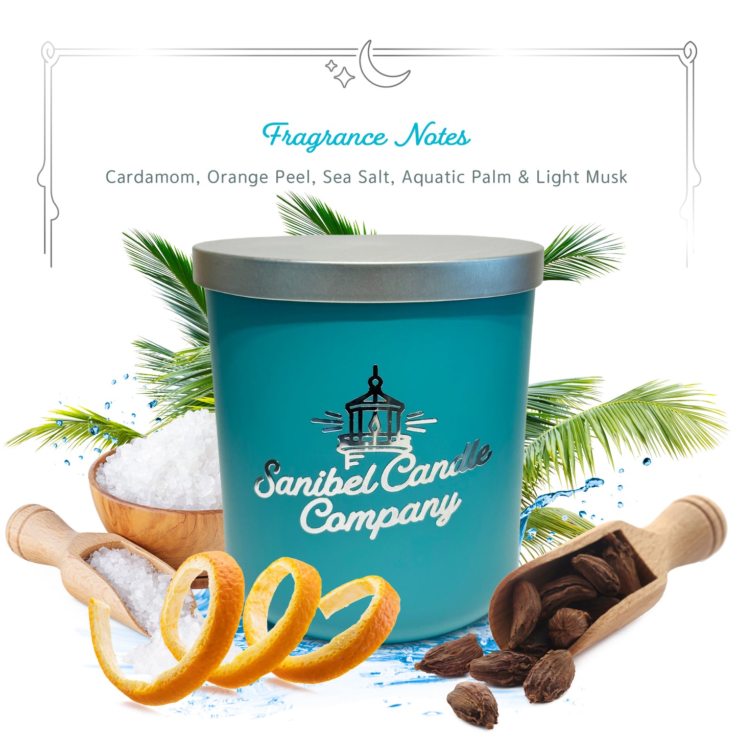 Sanibel Sea Shells - Signature Candle - 12 oz