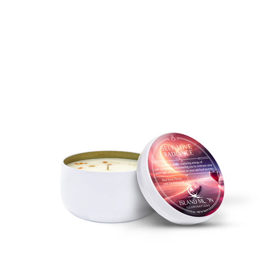 Island Moon Illuminations - Self-love Radiance - Candle Tin 6 oz