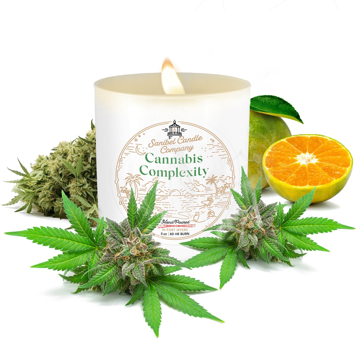 Cannabis Complexity - House Scented Candle 8 oz