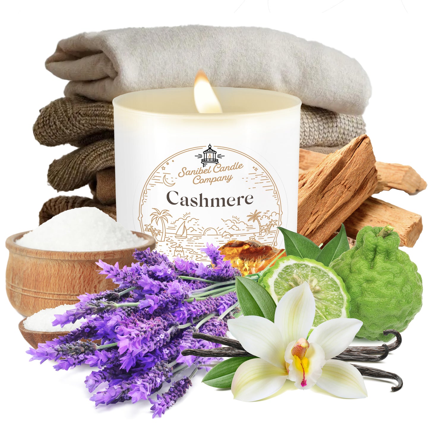 Cashmere - House Scented Candle 8 oz