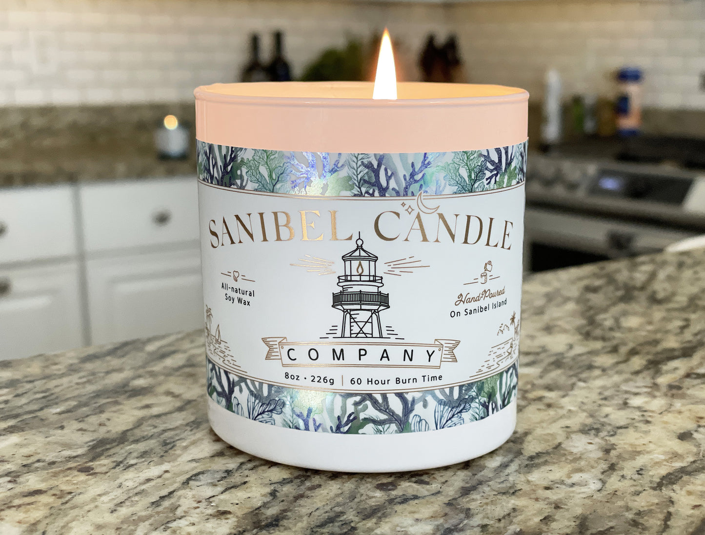 Sanibel Sea Shells - Signature Candle - 8 oz