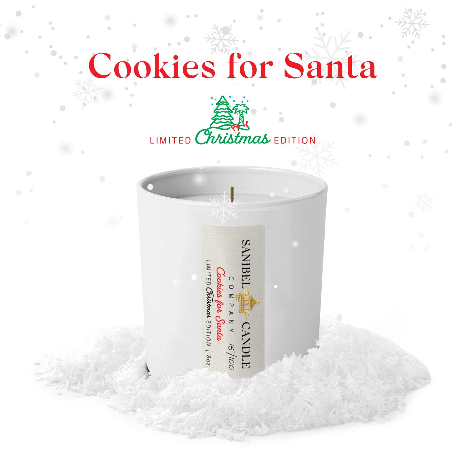 Cookies for Santa - Christmas Candle - 8 oz – Sanibel Candle Company