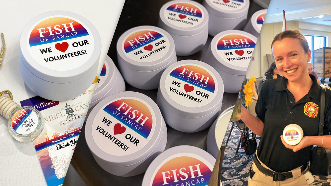 FISH Sanibel Captiva nonprofit custom made candles
