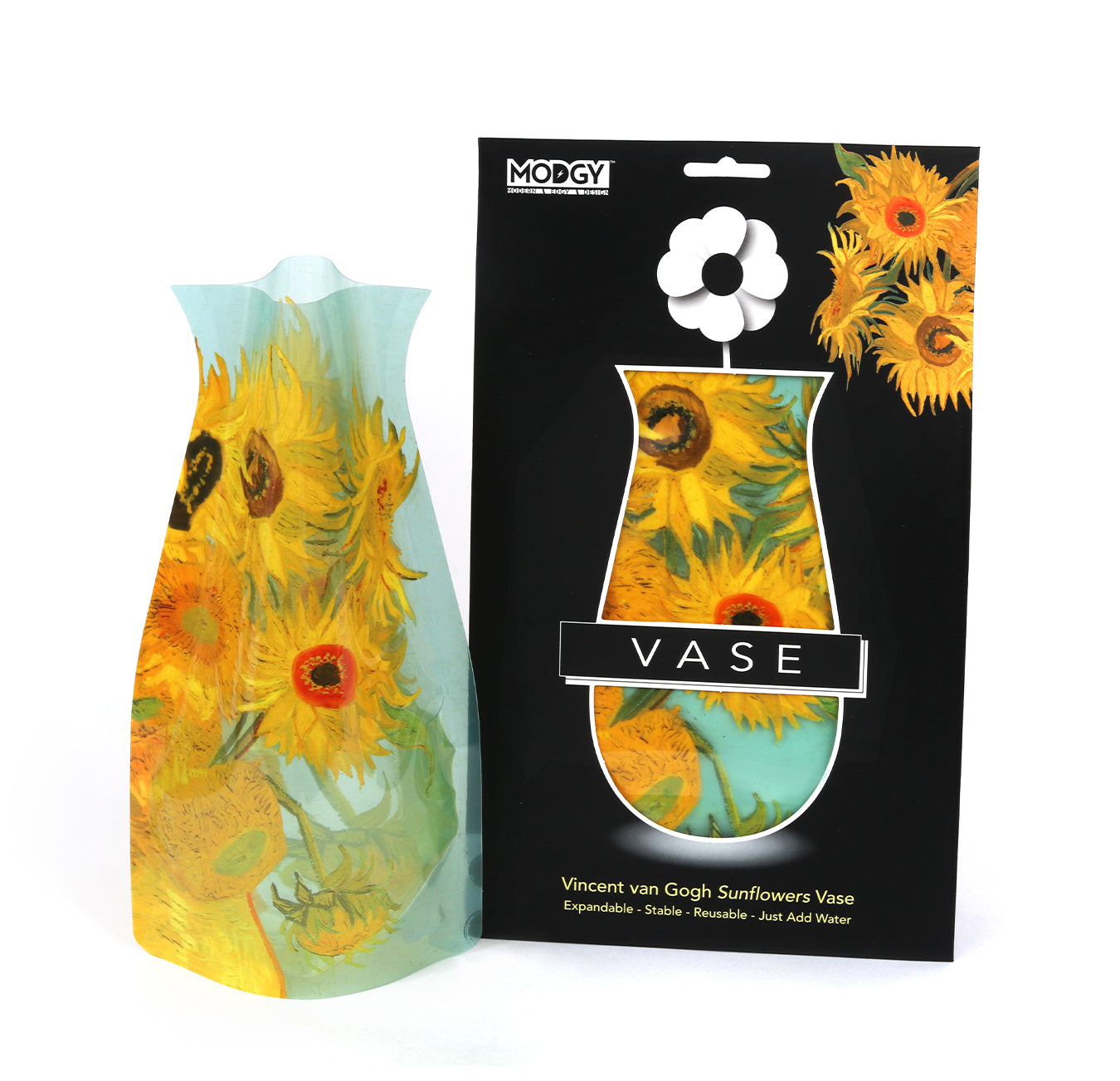 Expandable Vase - Van Gogh Sunflowers Vase