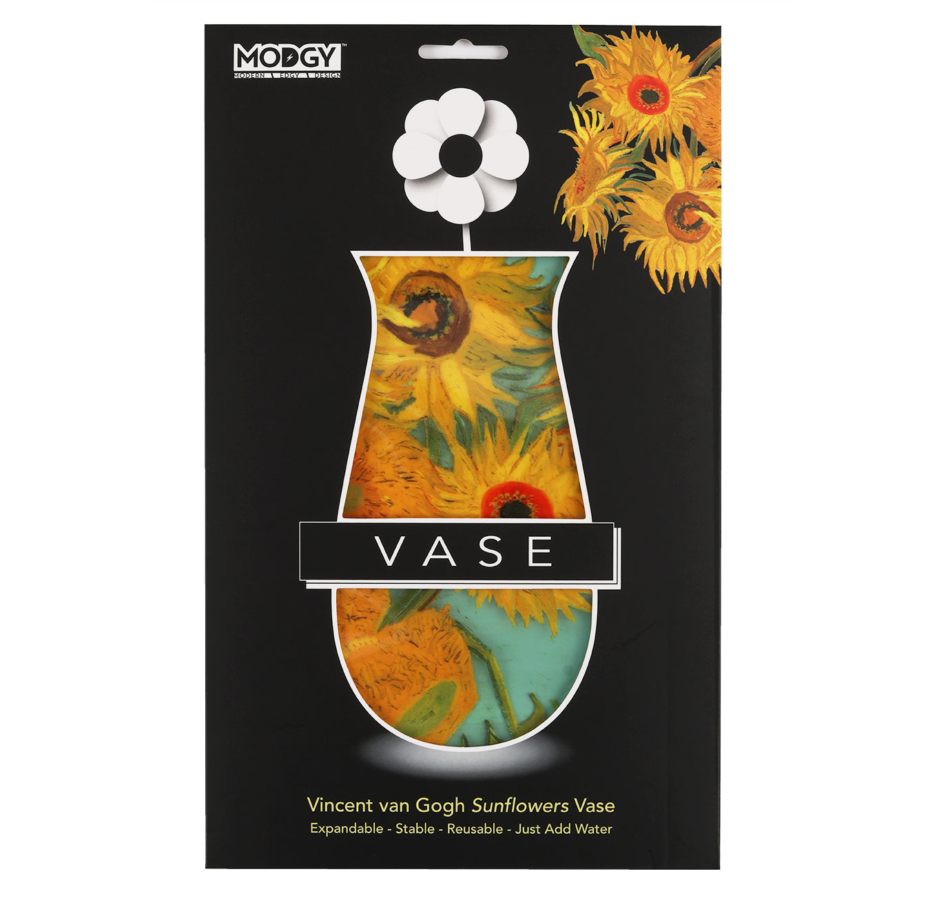 Expandable Vase - Van Gogh Sunflowers Vase