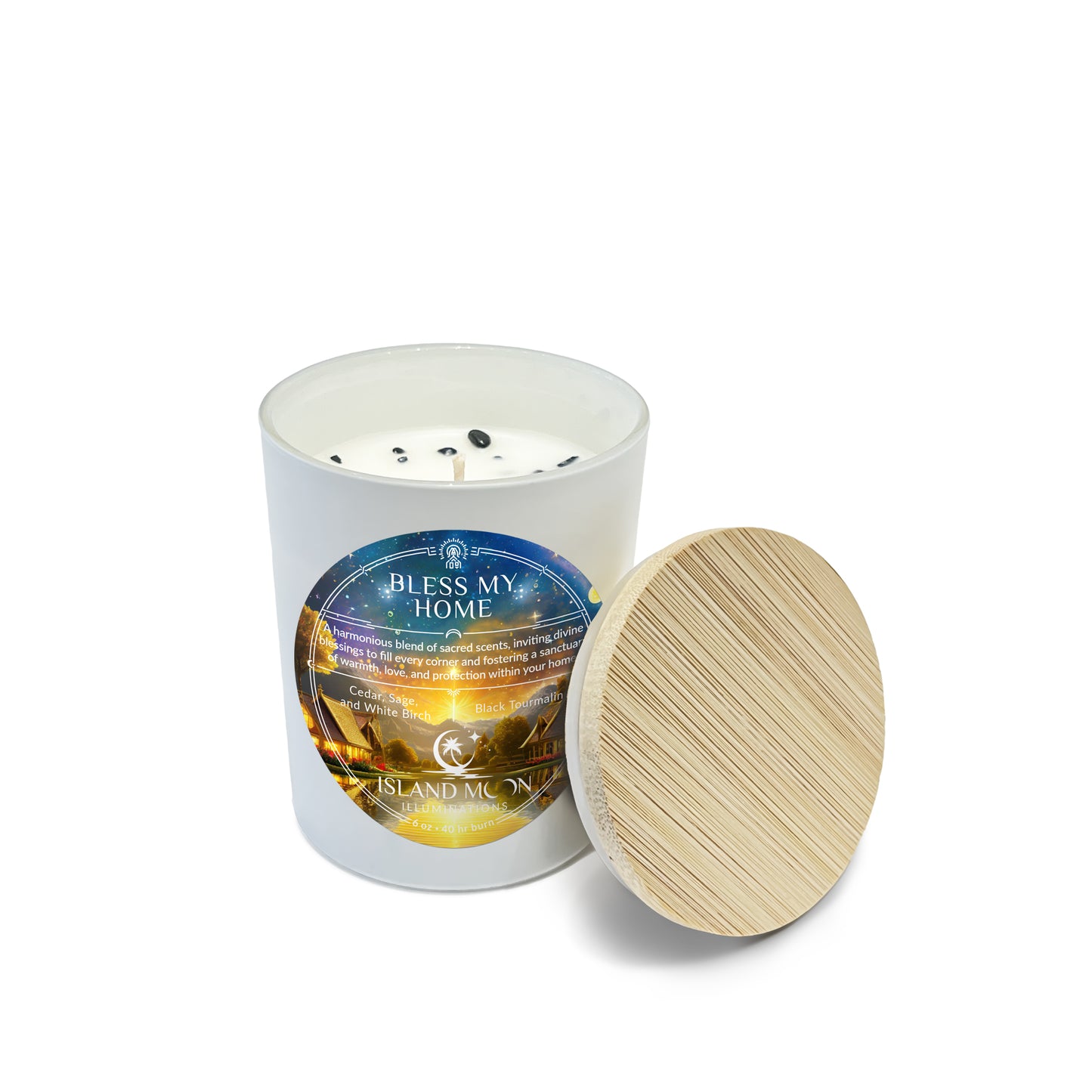 Island Moon Illuminations - Bless My Home - Candle 6 oz