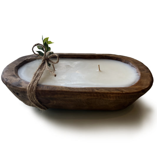 Drift Away Dough Bowl Candle