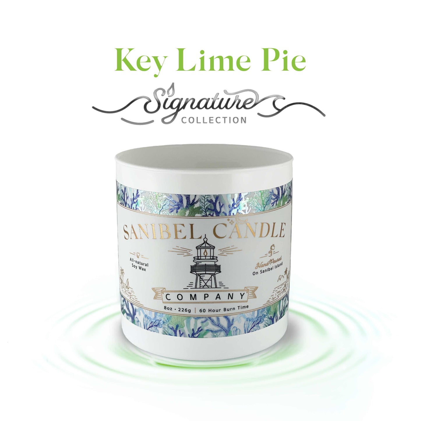 Key Lime Pie - Signature Candle - 8 oz