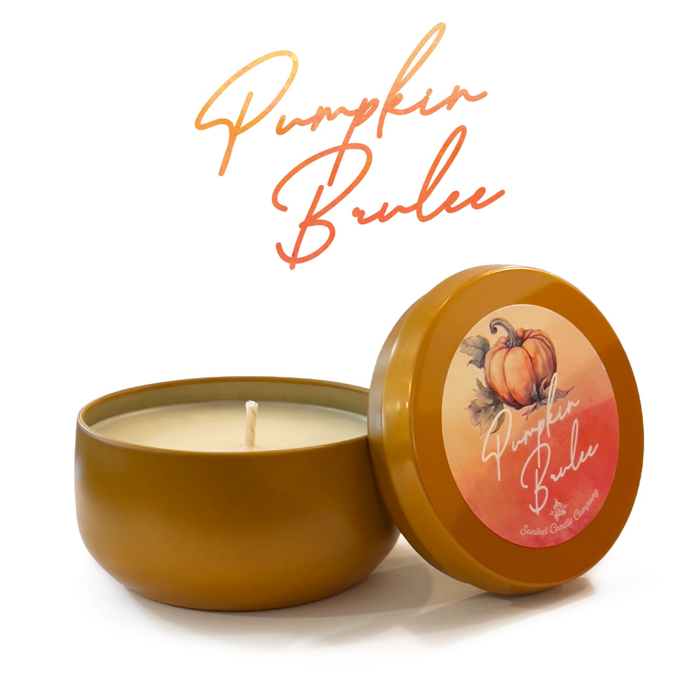 Pumpkin Brûlée - Fall Collection - 6.4 oz Tin