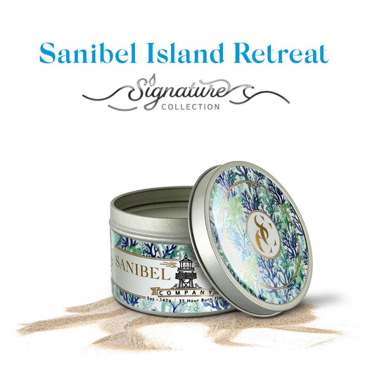 Sanibel Island Retreat - Signature Candle - 5 oz Tin