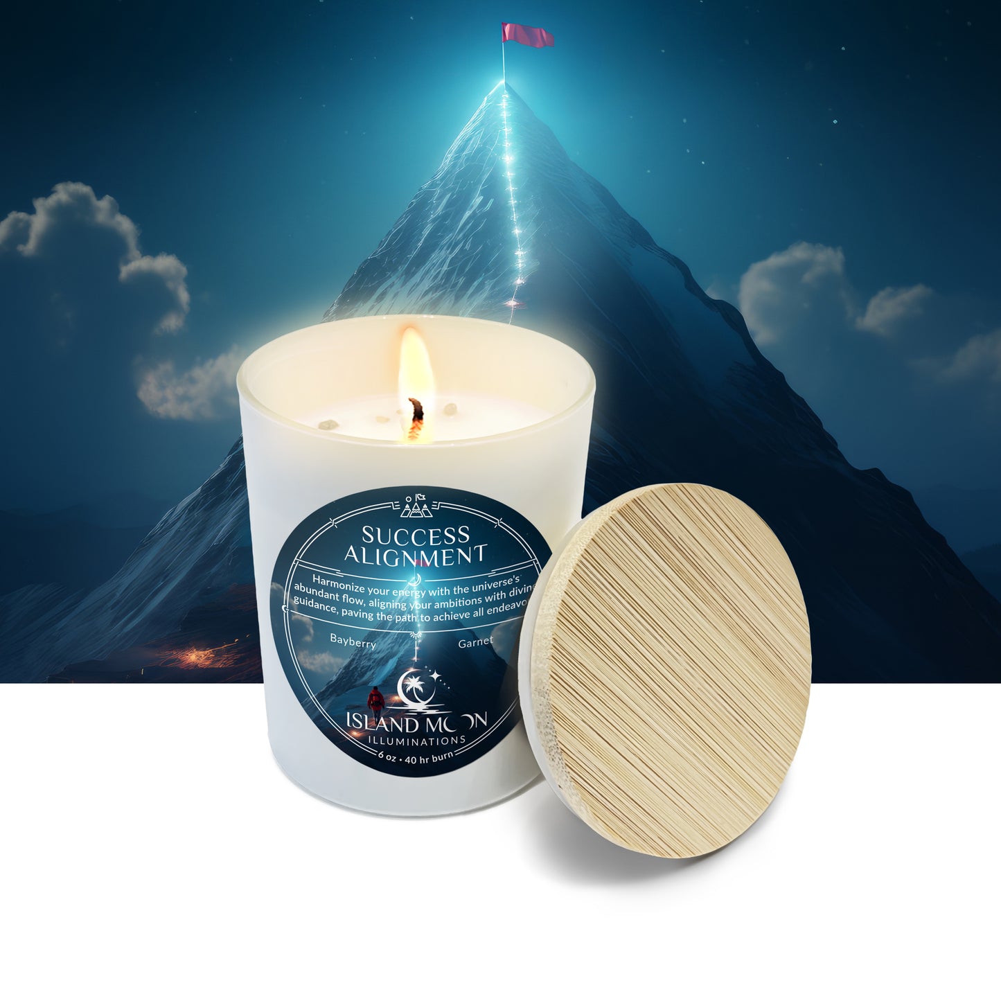 Island Moon Illuminations - Success Alignment - Candle 6 oz