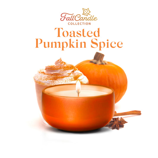 Toasted Pumpkin Spice - Fall Candle Collection - 4.6 oz Tin