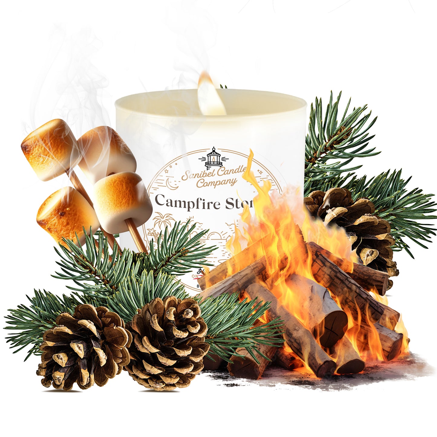 Campfire Stories - House Scented Candle 8 oz