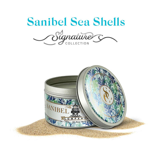 Sanibel Sea Shells - Signature Candle - 5 oz Tin