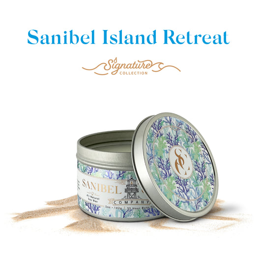 Sanibel Island Retreat - Signature Candle - 5 oz Tin